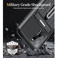 thumbnail image 6 of Compatible Metal Phone Case for Samsung Galaxy S22, Military Heavy Duty Aluminum Ddustproof Shockproof with Kickstand Full Body Protective Galaxy S22 Case Cover, 6 of 8