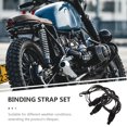 thumbnail image 3 of WHAMVOX  4 Pcs Motorcycle Elastic Rope Luggage Straps for Packing Travel, 3 of 8