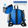 thumbnail image 4 of Ball Type Sports Backpack for Basketball(Up to Size 7) Soccer Ball Volleyball Softball with 2 kettle Side Pockets, 4 of 8