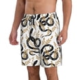 thumbnail image 2 of Goofa Snake Printed Mens Swim Trunks Summer Quick Dry Short Beach Swimwear Bathing Suits-X-Large, 2 of 9