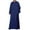 Blue, variant on Mens Arabia Casual Long Sleeve Pocket Loose Robe Shirt Robe
