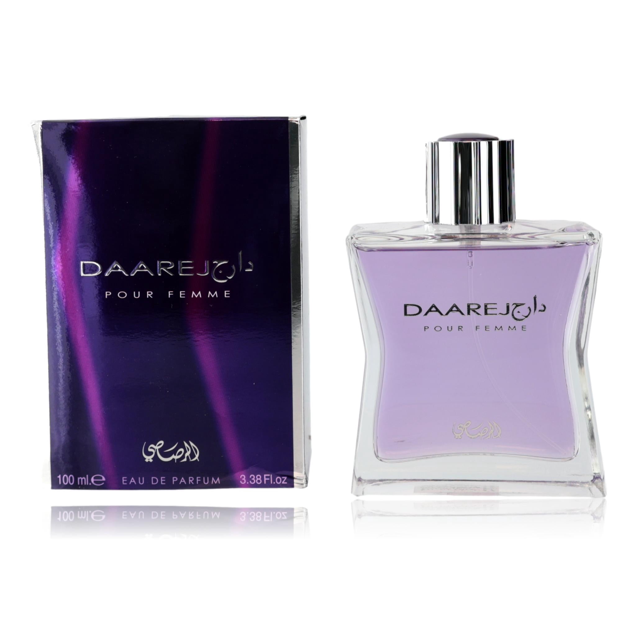 Rasasi Daarej EDP Spray, 3.38 oz, Floral Fruity Fragrance with