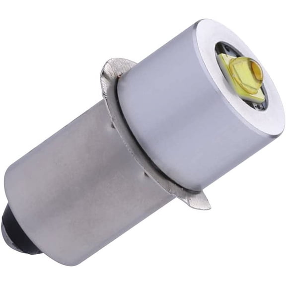 LED Flashlight, Maglight LED Replacement for 3-16 C&D Cells, 3W 12V-18V Bulbs (1 Pack)