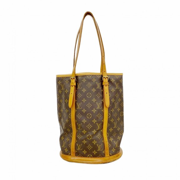 Pre-Owned Louis Vuitton Monogram Bucket GM Tote Bag M42236 Brown (Women's)