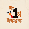 thumbnail image 4 of Inktastic Plaid 1st Thanksgiving Turkey Boys or Girls Baby T-Shirt, 4 of 5
