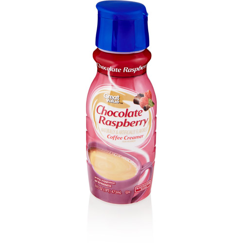 Great Value Chocolate Raspberry Coffee Creamer, 1 Pint