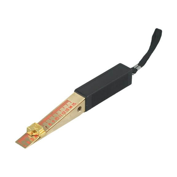 Professional Grade Feeler Gauge for Door Gaps 0 2mm Precision Measurement Tool Suitable for House and Engineering Inspections