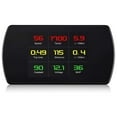 thumbnail image 3 of 4.3" Display P12 Car Head Up Display OBD2 Digital OBD Gauge HUD Auto Diagnostic Tool Digital Meter TFT Display Multi-Function Suitable for After 2008 OBD2 EOBD Port Vehicles, 3 of 3
