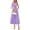 Purple, variant on Spring Casual Dresses for Women Summer Business Work Midi Sleeveless A Line Pleated Cocktail Dress