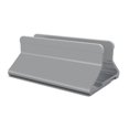 thumbnail image 1 of ziyahi Support d'Ordinateur Portable Vertical Support d'Ordinateur Portable Réglable Support d'Ordinateur Portable en Alliage d'Aluminium Support de Bureau Portable Gris, 1 of 6