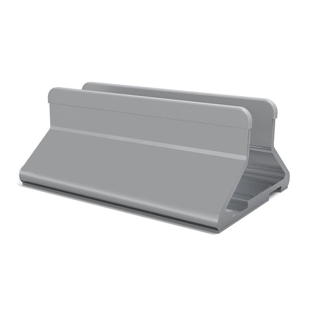 ziyahi Support d'Ordinateur Portable Vertical Support d'Ordinateur Portable Réglable Support d'Ordinateur Portable en Alliage d'Aluminium Support de Bureau Portable Gris
