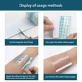 thumbnail image 5 of 3 Pack Transparent Film Dressing,&nbsp;Adhesive Bandage Waterproof Clear Adhesive Patches Stretch Tape for Swimming Shower Wounds Tattoos&nbsp;Aftercare Scar Therapy, Bulk Value Size(3.94"x10.94Yard), 5 of 5
