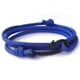 thumbnail image 3 of Pulsera ajustable de moda con ancla y anzuelo de paracord para hombre, código de modelo 4, 9363 4, 3 of 5