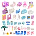 thumbnail image 4 of Énorme Maison de Poupée pour Filles &ndash; Grande Maison de Jeu de Rôle pour Enfants (Lumières Non Incluses), 4 of 6