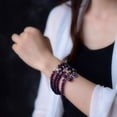 thumbnail image 3 of Qarigey Cadena de muñeca para mujer, portátil, elegante, a la moda, pulido, para estudiantes, damas, citas, trabajo, compras, pulsera, joyería Ropa, zapatos y accesorios Miscelánea Qarigey AP015135-01, 3 of 6