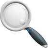 Bausch + Lomb, BAL628003, ErgoTouch Handheld LED Magnifier, 1 Each, Gray