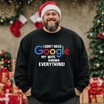 thumbnail image 2 of Big and Tall Men Sweatshirt Fleece Sweatshirt Long Sleeve T Shirt Pullover LT L0 5KP7 W03, 2 of 8