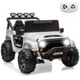 thumbnail image 1 of CazToi 24V 2 Seater 4x4 Kids Electric Ride On Car Remote Control 3 Speeds Bluetooth LED Lights Ages 3-8, 1 of 8