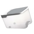 thumbnail image 2 of Grey Plastic Rice Bucket for Storage Use with Sealed Lid and Large Opening 5kg, 2 of 3