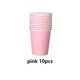 thumbnail image 2 of Billuyoard 10 Uds. De vasos de papel, vasos desechables para jardín de infantes, pintura de colores ambientales, artesanía, pintura educativa, bebida Mostrada Rosado Billuyoard HA071325-05, 2 of 6