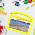 thumbnail image 5 of Dteck Case for Samsung Galaxy Tab A9 8.7" SM-X110/X115, Lightweight EVA Shockproof Handle Kids Case with Kickstand Cute DIY Accessories,Yellow (Cartoon Letters), 5 of 6