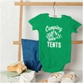 thumbnail image 4 of Camping Its In Tents Funny Outdoors Romper Boys or Girls Infant Baby Brisco Brands 12M, 4 of 6