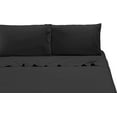 thumbnail image 3 of Luxurious Hotel-quality Bedding Set, Elegant Design Thread Count Microfiber Quick Drying Deep Pocket Sheets, 4-Piece Set Including Fitted Sheet, Flat Sheet, And 2 Pillowcases For, 3 of 5