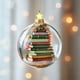 thumbnail image 5 of Xihbxyly Adorno Navideño de Acrílico, Diseño de Árbol En Capas, Escena Nevada Brillante, Decoración Colgante Duradera, Expositor Multifuncional, Regalo Ideal para Amantes de La Literatura, Tamaño de, 5 of 7