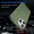 thumbnail image 3 of for Apple iPhone 15 Pro Max Case for Man, Heavy Duty Shockproof Phone Case Support Wireless Charging Cover for iPhone 15 Pro Max HD Green, 3 of 16