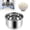 Silver, variant on Home Decor Functional Rice Cooker Replacement Inner Pot 304 Stainless Steel Rice Cooker Inner Bowl Bakeware Practical 6.7"