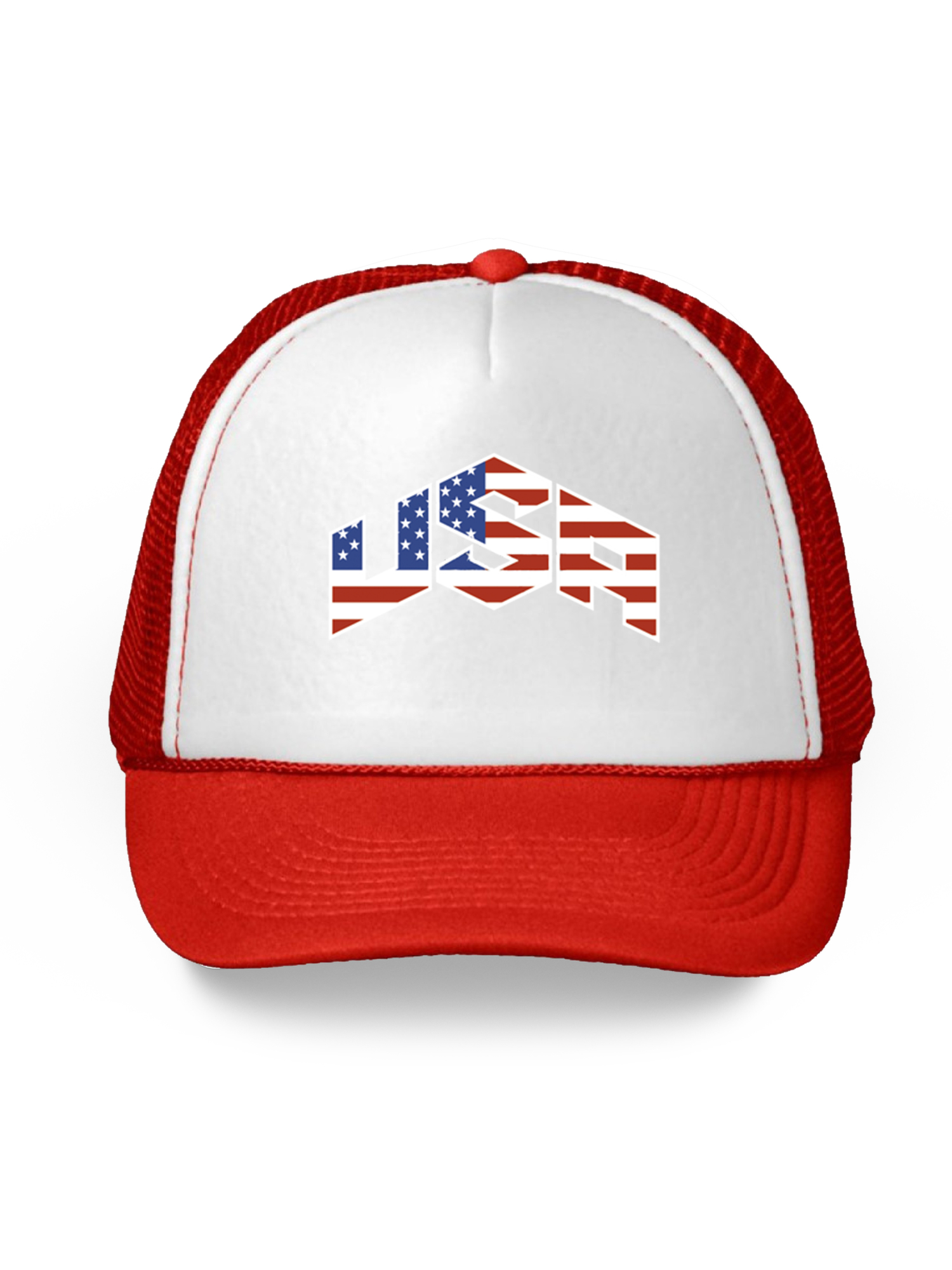 Awkward Styles USA Hat American Flag Trucker Hat for Women Men Patriotic Gifts American Flag Hat USA Baseball Cap Patriotic Hat American Flag Men Women 4th of July Hat 4th of July Accessories - image 1 of 6