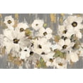 thumbnail image 2 of Art.com White and Green Bloom Gray Art Print by Silvia Vassileva, 18" x 12", 2 of 4