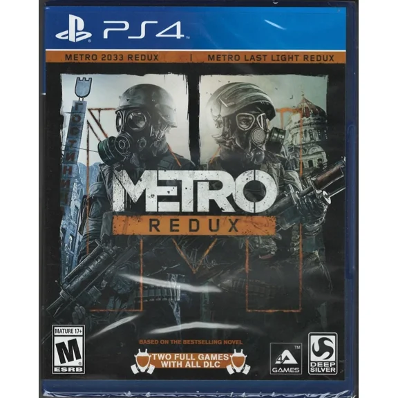 Metro Redux PS4 (Brand New Factory Sealed US Version) PlayStation 4, playstation
