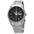 thumbnail image 1 of Seiko Reloj 5 Automático para Hombre con Esfera Negra y Números Arábigos SNKP21J1, 1 of 6