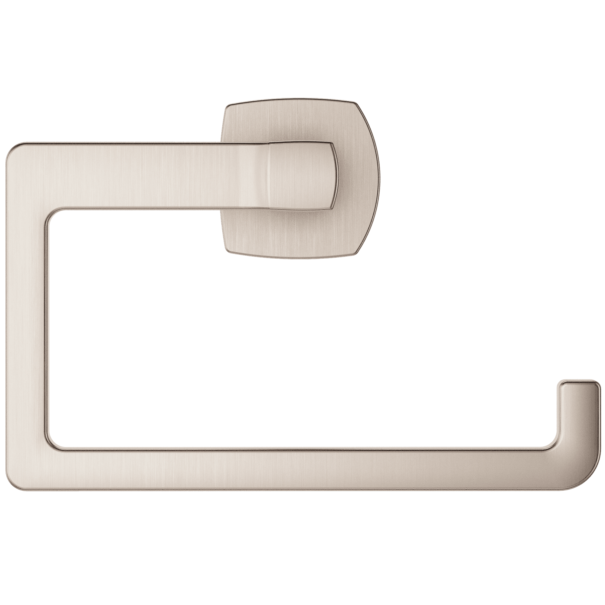 Deckard Towel Ring in Brushed Nickel