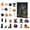 A001- Style A, variant on Spooky Halloween Decorations, 2026 Advent Calendar for Student, Halloween Countdown Calendar with 24Pc Blind Box, Mini Resin Figurines of Ghost, Skeleton, Pumpkin, Witch & Spooky