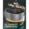 thumbnail image 4 of WantJoin - Máquina para hacer boba de 12 l, cocedor de tapioca comercial para perlas, máquina para hacer boba de perlas para té de burbujas, ideal para restaurantes, tiendas de té con leche, postres y, 4 of 5