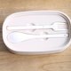thumbnail image 4 of Fiambrera de grano de madera de caja Bento con correa de doble capa de estilo japonés Afortunado Sencillez, 4 of 4