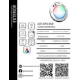 thumbnail image 4 of 1 Lámpara LED Sumergible Para Alberca de nicho o sobreponer ADS SPA 50W 16CM Multicolor RGB, 4 of 5