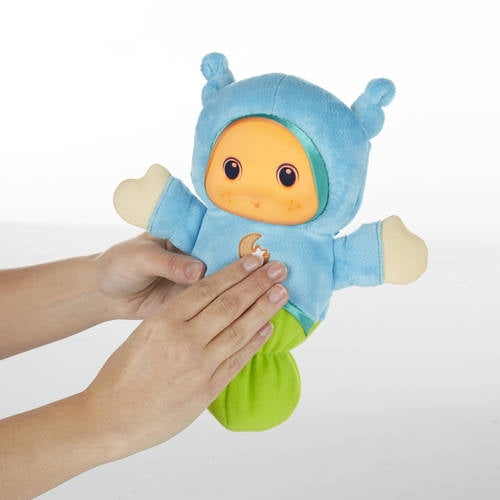 blue glow worm toy
