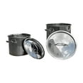 thumbnail image 4 of 5-Pc Stainless Steel Stock Pot Steamer Pot Set 20 24 32 40 52QT Vaporera Kettle, 4 of 7