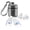 Blue, variant on Musicians Ear Plugs, Mumba Upgraded High Fidelity Ear Plugs in Samller Size, 25dB Concert Earplugs Reduce Noise for All Frequency, High Decibel Ear Plugs for Musicians, Festival, DJs (Clear)