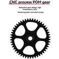 thumbnail image 1 of For 2.4, CW1/2, Extruder Hardened Steel Gear with Nano Coating, Wear- Design, 1 of 5