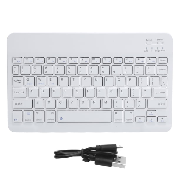 HB030 Teclado portátil Bluetooth 3.0 de 78 teclas de 13 pulgadas para tabletas