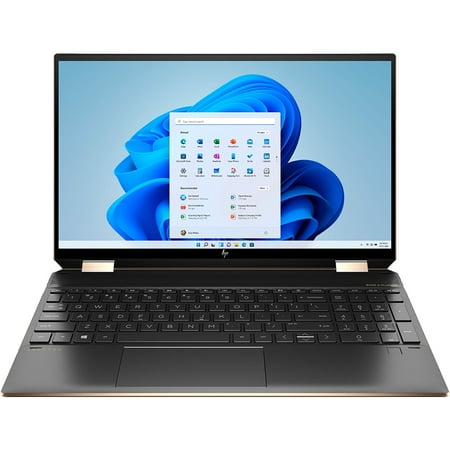 HP Spectre x360 Home & Business 2-in-1 Laptop (Intel i7-1165G7 4-Core, 16GB RAM, 512GB SSD, 15.6" Touch 4K Ultra HD (3840x2160), Intel Iris Xe, Active Pen, Fingerprint, Wifi, Win 11 Home)