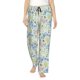 thumbnail image 1 of Balery Honey Bees And Flowers Pantalones de pijama para mujer, pijamas ultraligeros, pantalones de estar por casa-Medium, 1 of 6