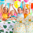 thumbnail image 7 of ​Meilimei 3 Pcs Extra Large Large Gift Bags , 36"x 56" with Pull Flowers for Large Gift ,Christmas Halloween Birthday Party Baby Shower, 7 of 7