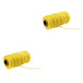 thumbnail image 2 of jesticaly Cotton Cord Rope Crafts Macrame String Solid Color Cotton Yarn Rope Home Textiles 91 .5m yellow 2Set, 2 of 6