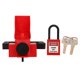 thumbnail image 3 of Kit de Candado de Seguridad, Bloqueo de Interruptor Fácil de Usar Nylon Universal Anti -ANVEJECIMIENTO Resistente al Calor para la Industria Química, 3 of 7