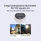thumbnail image 5 of Iluminación solar para terraza, luces de pared redondas, luz de inducción solar inalámbrica para exteriores, para iluminación de porches, escaleras y jardines., 5 of 8